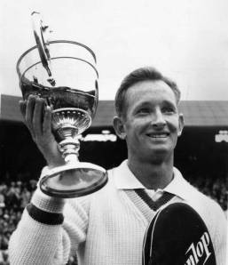 Rod Laver 1962 Grand Slam Champion via The Indendent